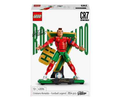 Klocki LEGO® LEGO EDITIONS 43016 Cristiano Ronaldo — piłkarska legenda